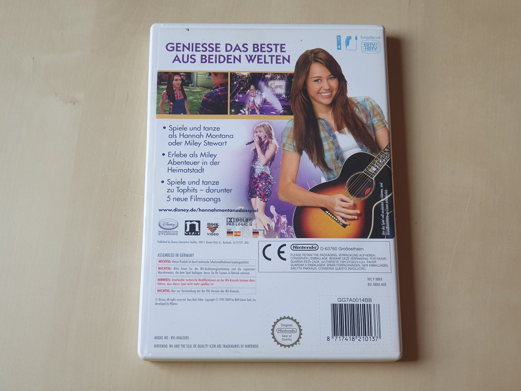 Nintendo Spiele: Hannah Montana der Film – Gebraucht aus Stansstad von collectorsshop 1