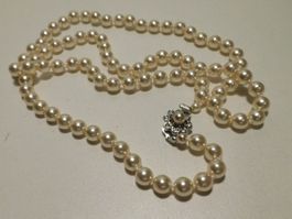 Perlenkette Halskette Schmuck
