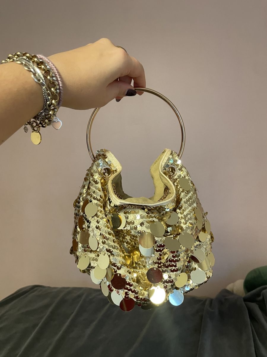 Anna Field Borse da donna: Anna Field Pailletten Tasche, gold – Nuovo (secondo la descrizione) da Zürich venduto da mbu_z9ch 1
