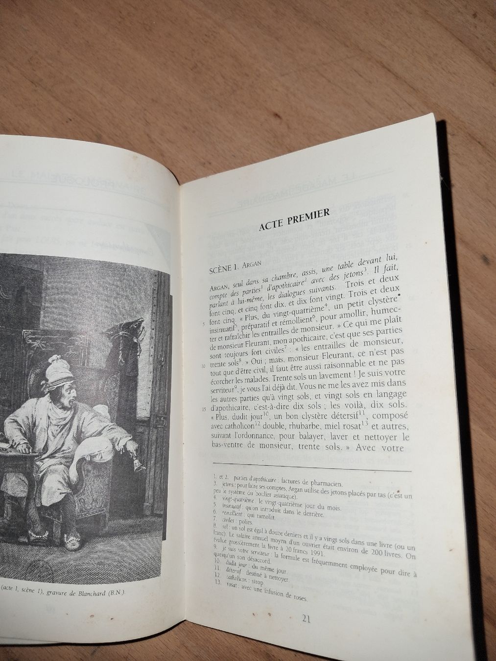 Livres: livre Le Malade Imaginaire de Molière – D'occasion à Le locle par juliensaran 2