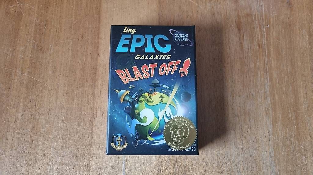 Jeux: Tiny Epic Galaxies Blast Off!, mit 3D-Inlay – D'occasion à Brugg AG par man_zvz6