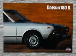 Datsun 180B Prospekt Schweiz ca. 1972er
