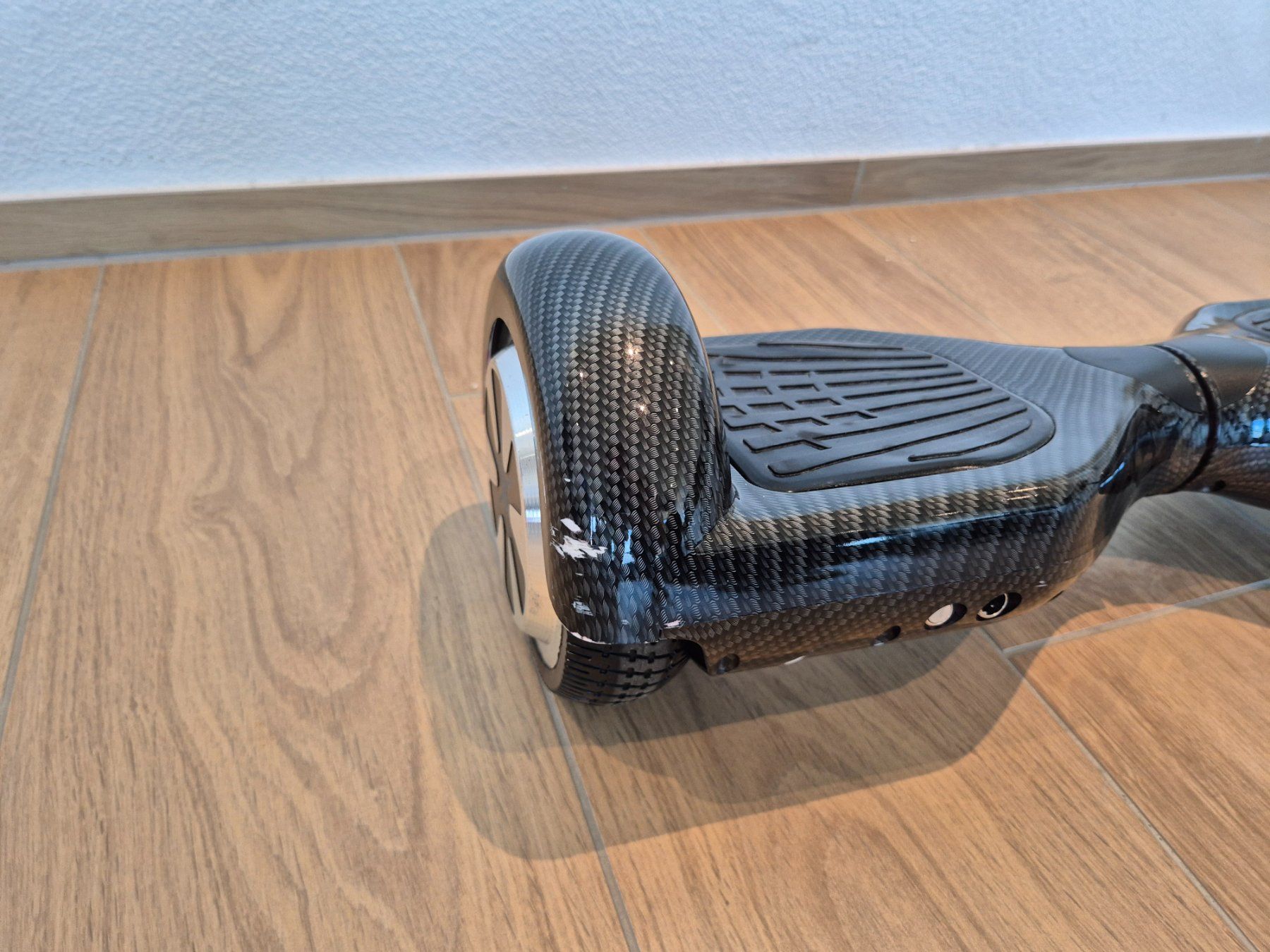 Hoverboard: Hoverboard "Carbon Optics" - Black Wheels - OVP - Top – Usato da Dübendorf venduto da ott_xmg2 3