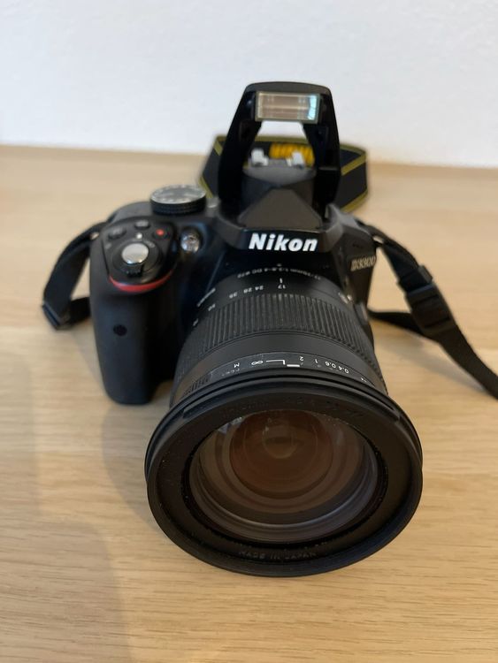 Nikon D3300 DSLR 24.2 MP mit Sigma 1770mm Lens Kaufen auf Ricardo