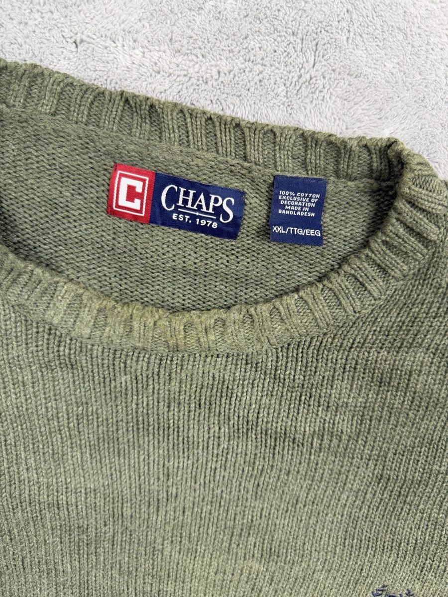 Pullover & Sweatshirts: Chaps Pullover oliv Herren Grösse XXL gebraucht – Gebraucht aus Erlinsbach SO von TogaResell 3