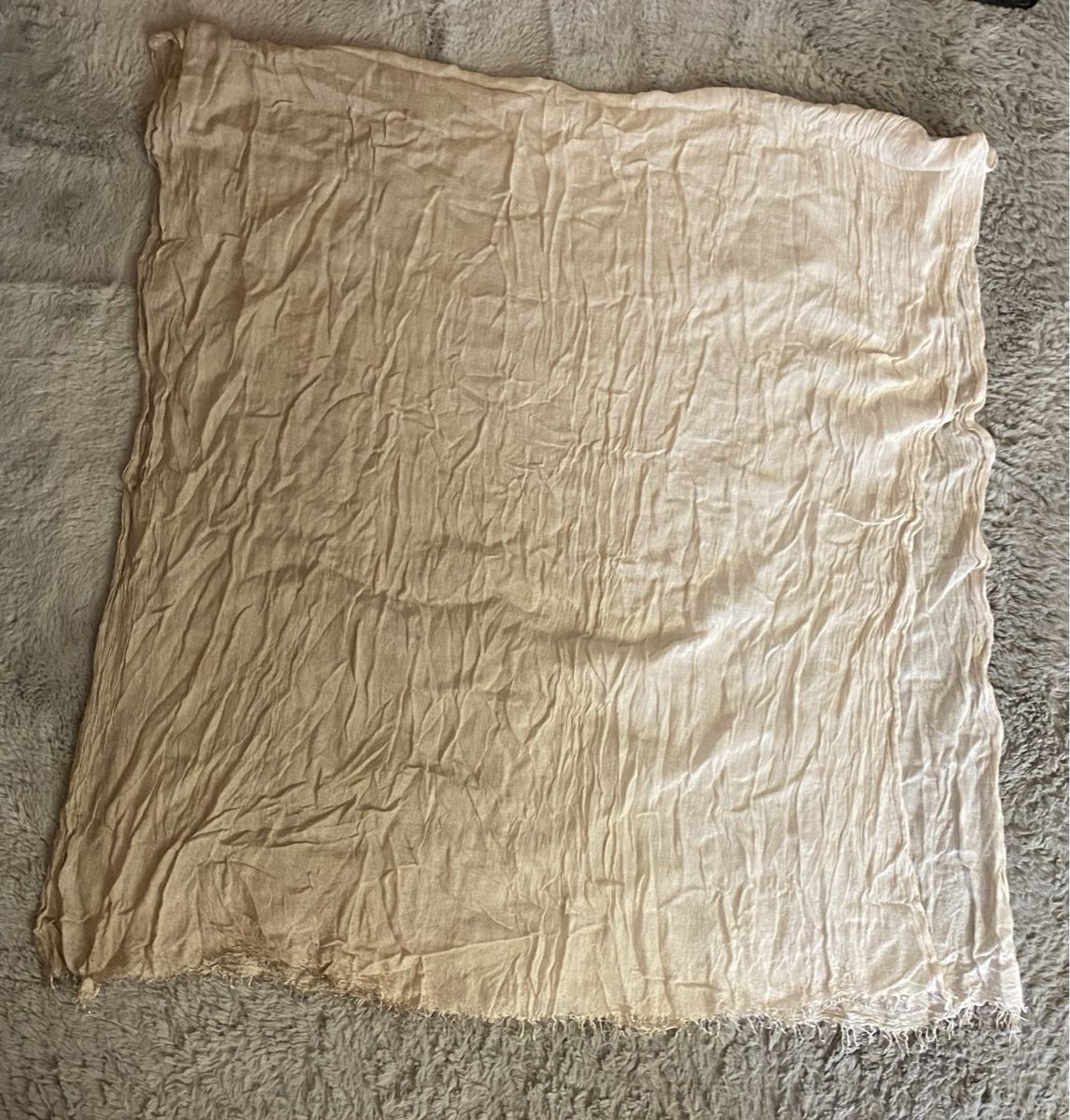 Foulard & Sciarpe: BEIGE SARONG / COVERUP / SCARF – Nuovo (secondo la descrizione) da Schlieren venduto da notkrys 1