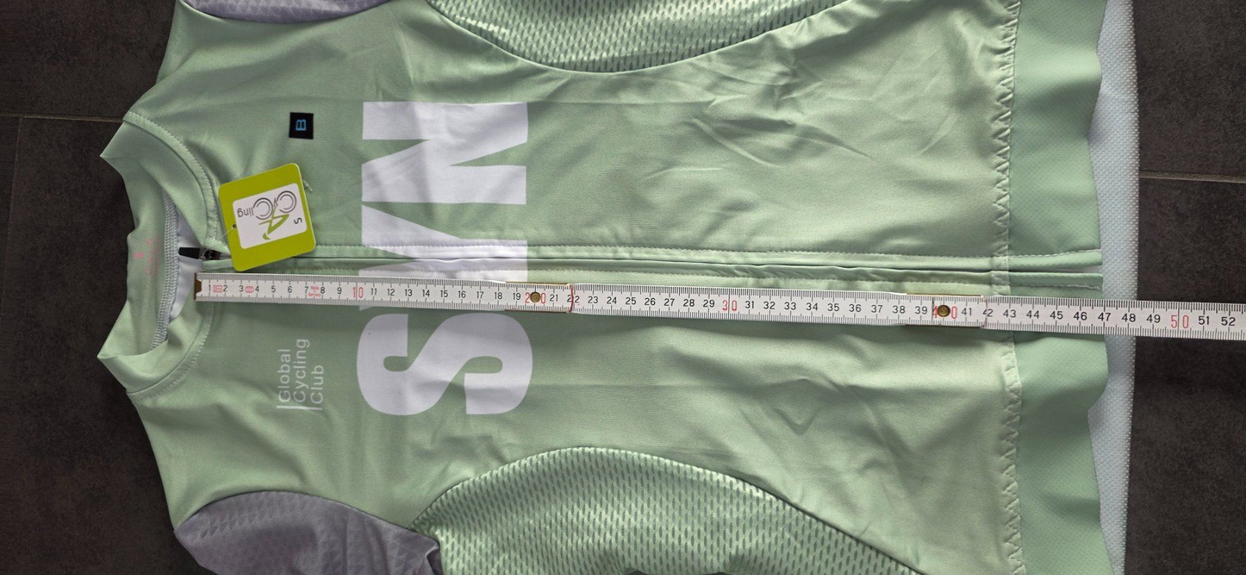 Canottiere & Pantaloni: Velotrikot SYN grün/grau, Gr. S – Nuovo e nell'imballaggio originale da Wittenbach venduto da Hase113 2