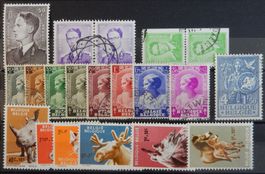 Belgien Lot mit schönen Werten X