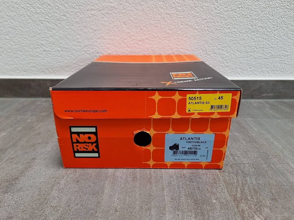 Herrenschuhe: Sicherheitsschuhe NO RISK ATLANTIS S3 Gr. 45 – Neu und originalverpackt aus Gelterkinden von patriks4 2