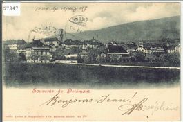Souvenir de Delemont - Vue generale
