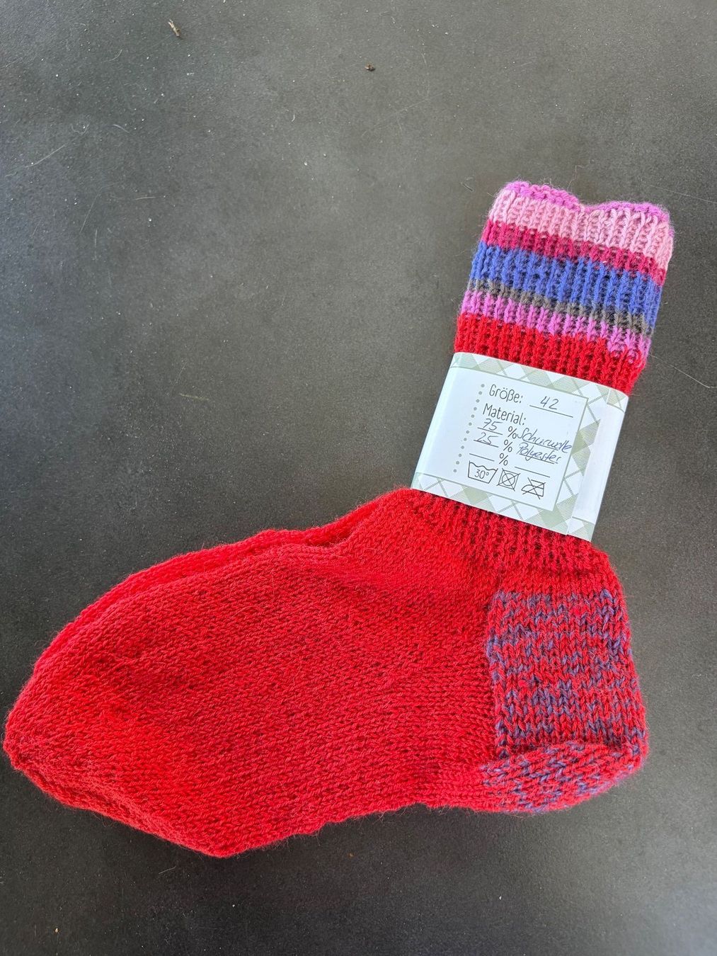 Chaussettes: selbst gestrickte Socken  – Neuf (Voir description) à Obergösgen par Andre118 1
