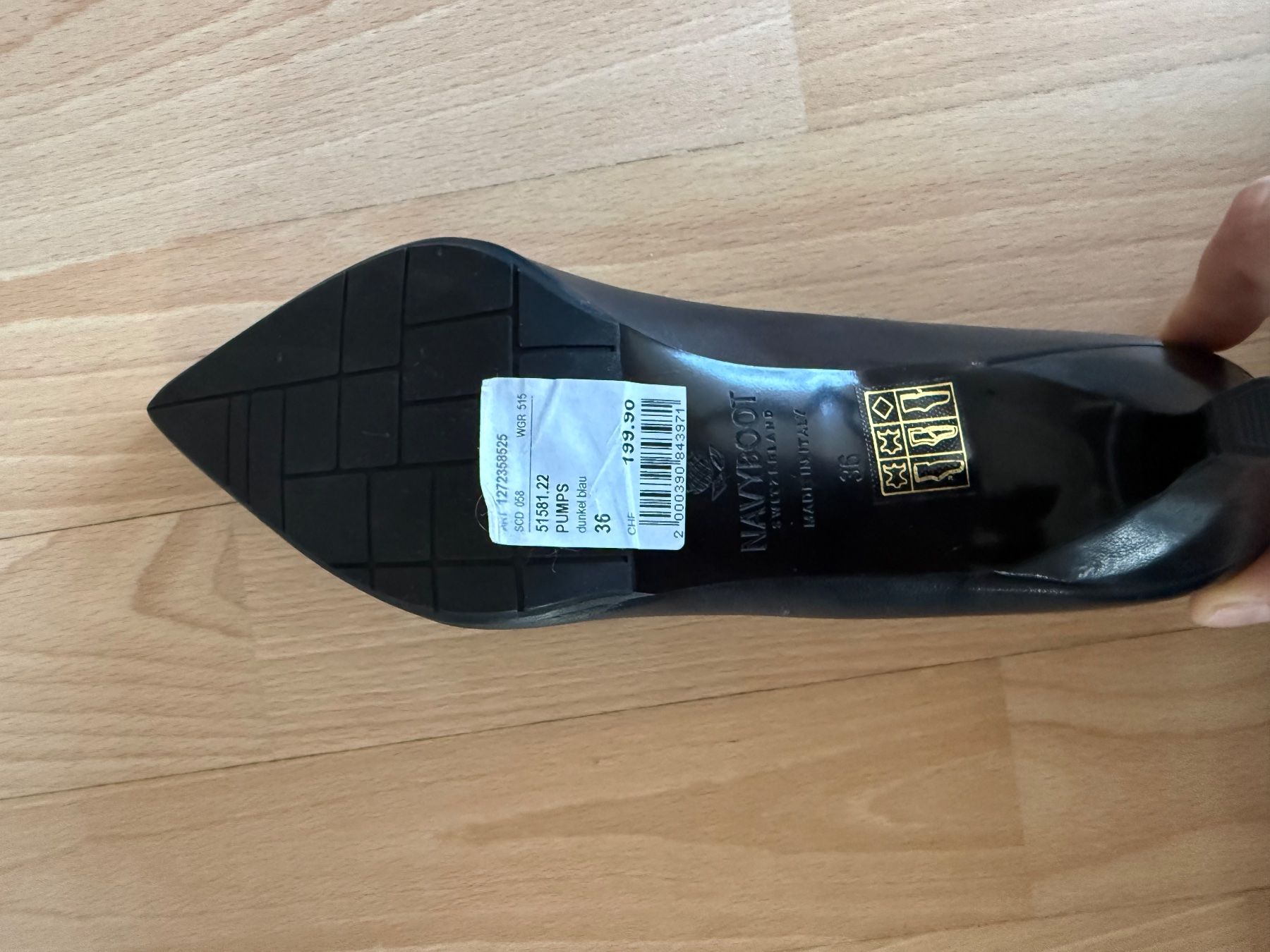 Navyboot Scarpe da donna: Navyboot Pumps Dunkel Blau (Gr. 36) – Nuovo (secondo la descrizione) da Wädenswil venduto da anamaria_steinfurth 2