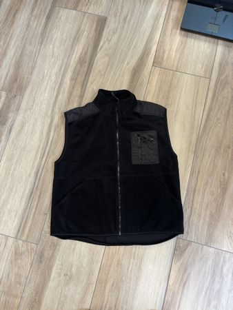 Vintage Gilet Weste schwarz 