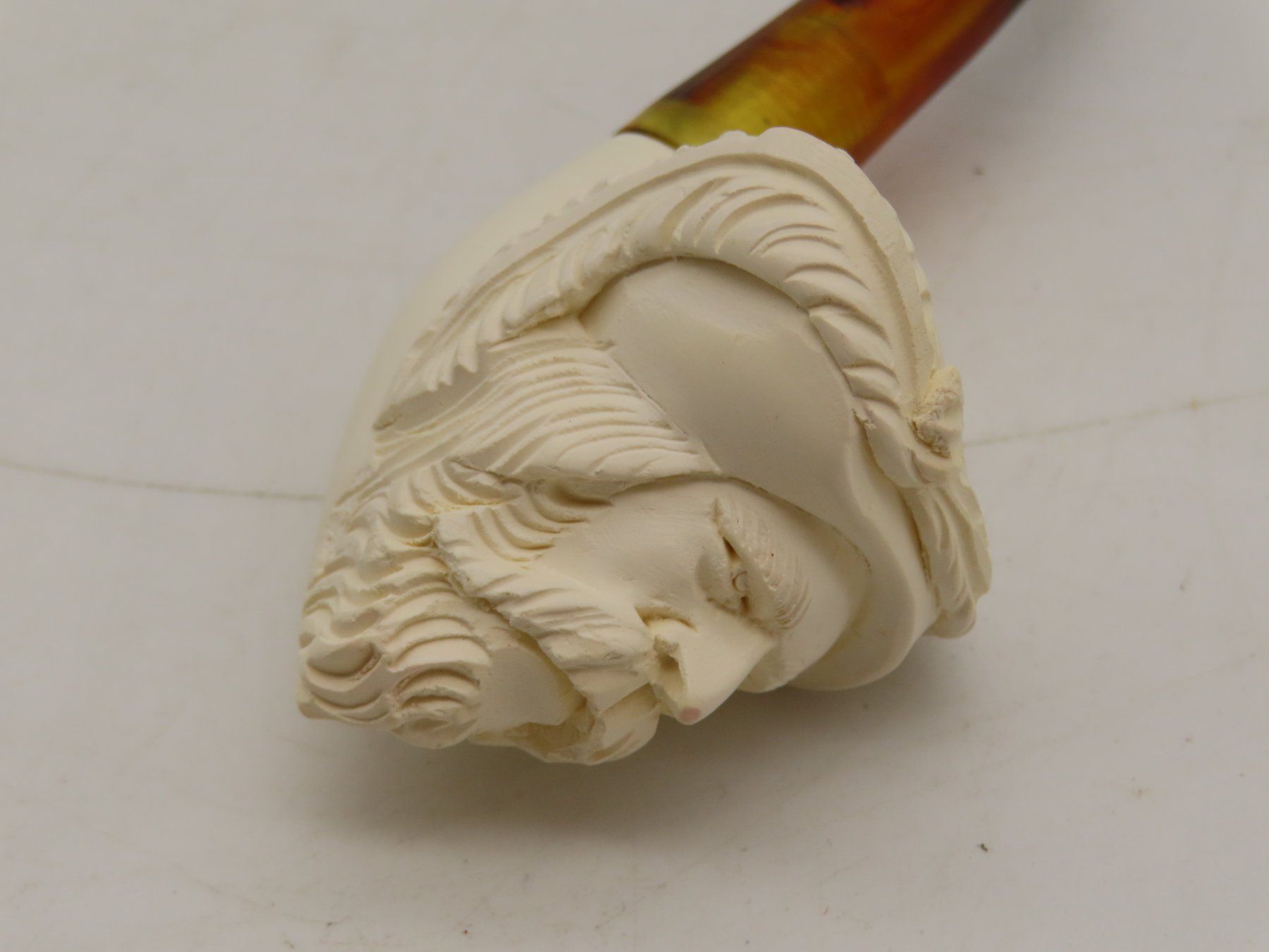 Tabakpfeifen & Zubehör: Meerschaum-Pfeife mit Etui – Gebraucht aus Reinach BL von WBZ-Flohmarkt 6