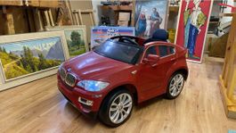 Kinder Elektroauto BMW X6 Rot