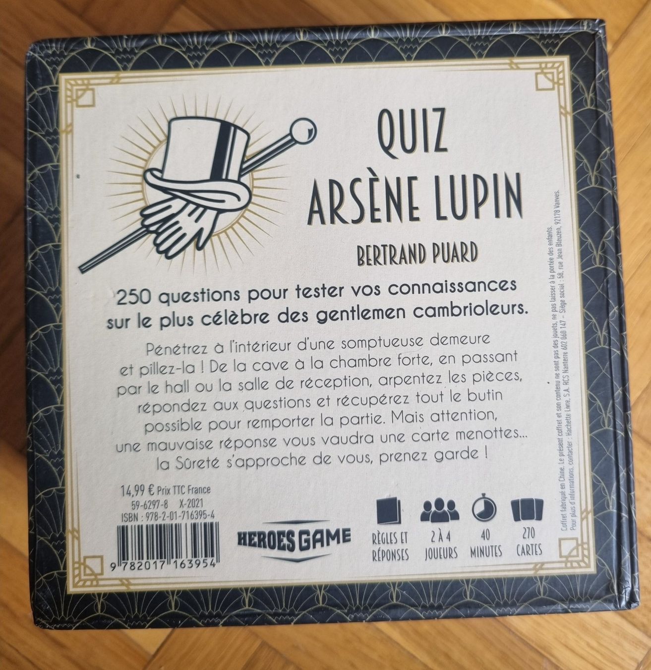 Giochi: Arsène Lupin Quiz - Jeu – Nuovo (secondo la descrizione) da Onex venduto da 0phee_lit 1