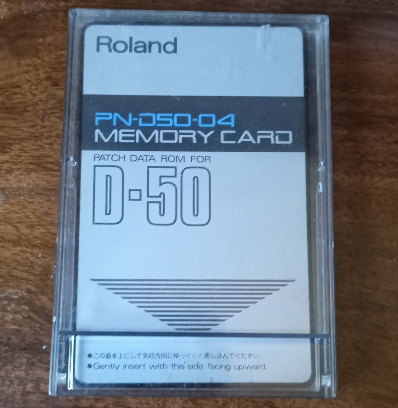 Roland Strumenti musicali: Roland D-50 D-550 ROM Card PN-D50-04 – Usato da Luzern venduto da garlicia 2