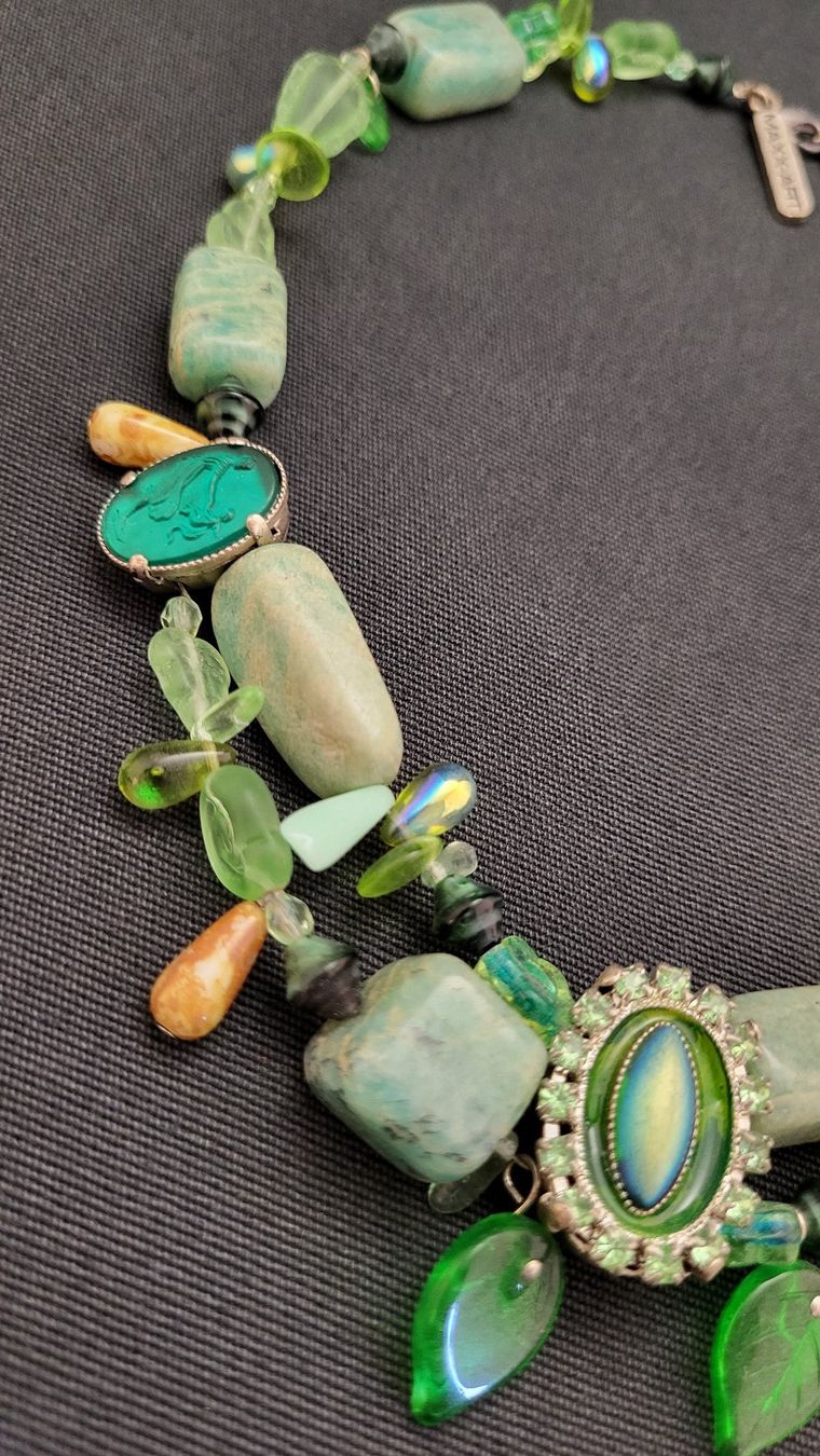 Colliers: Edelstein-Kette MAXX-ART-Collier – D'occasion à Basel par spinne02 1