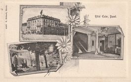 Basel-Hotel Euler-Prägekarte