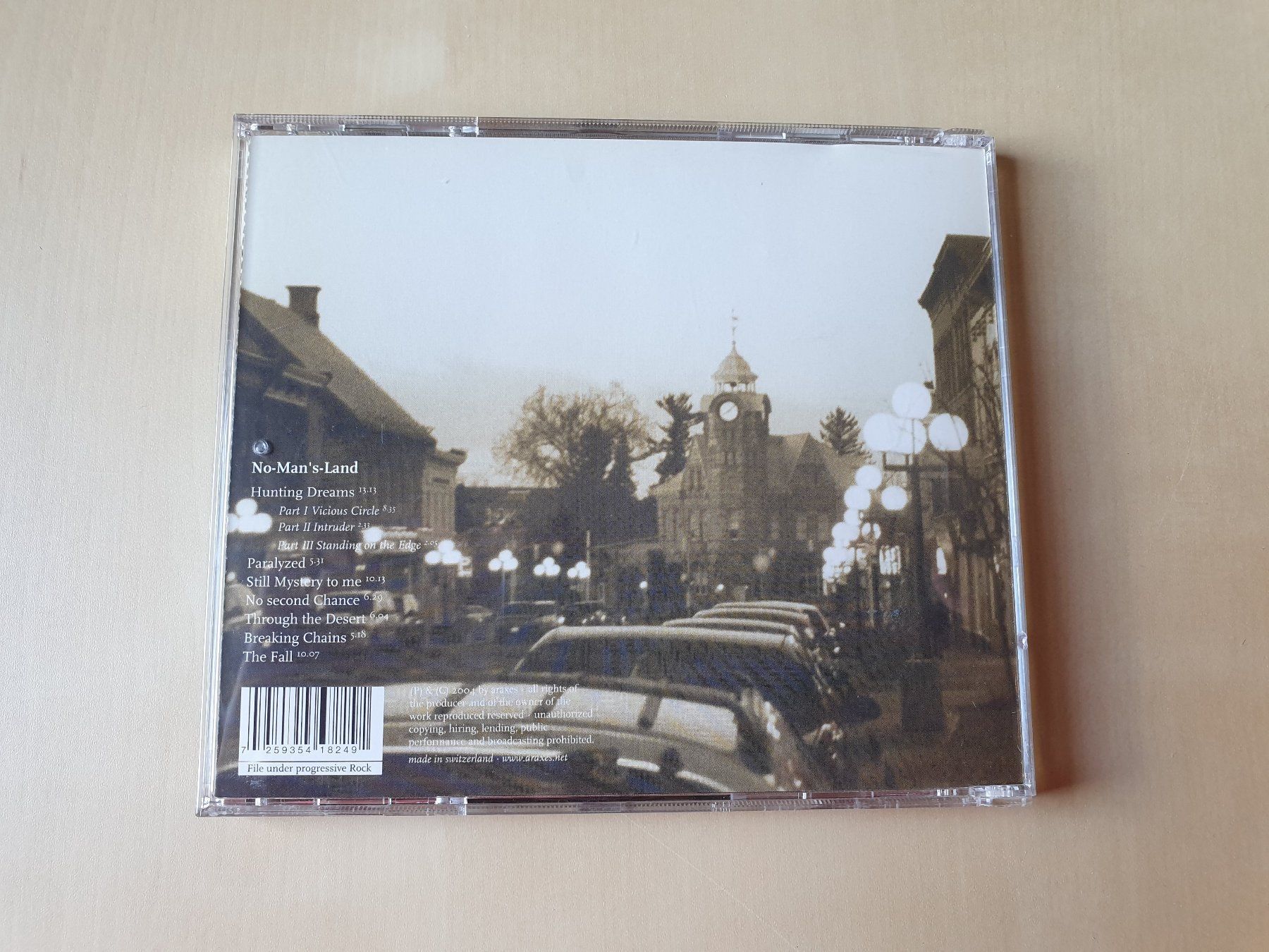 CD: Araxes No-Mans-land – Usato da Stansstad venduto da collectorsshop 1