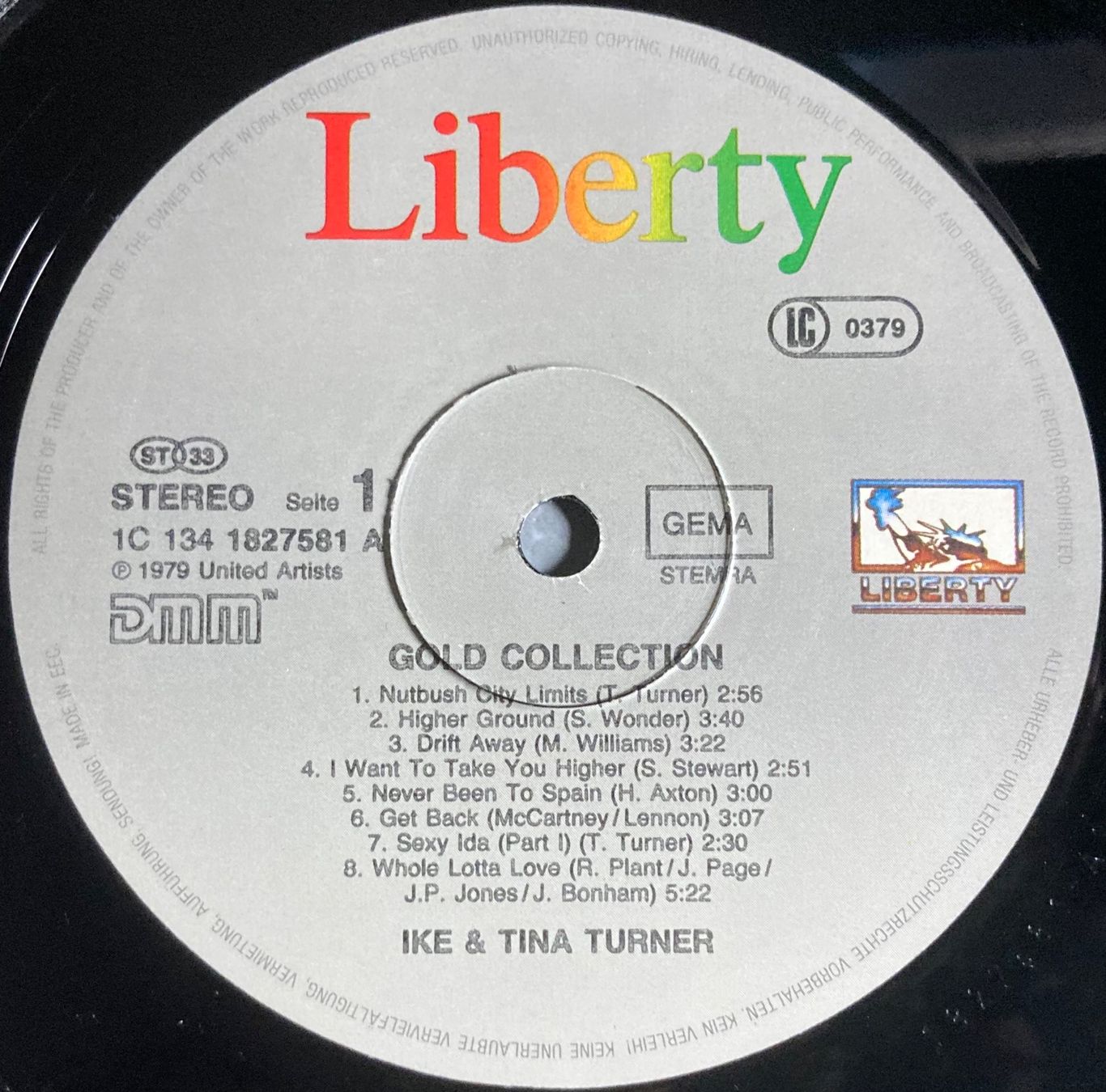 Schallplatten: IKE & TINA TURNER - GOLD COLLECTION – Gebraucht aus Poliez-Pittet von Newtown-Records 2