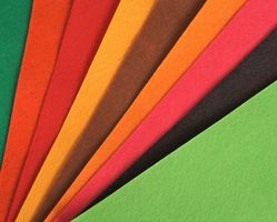 BASTELFILZ-SET Herbst,9 Farben, 30x30 cm, Set 14