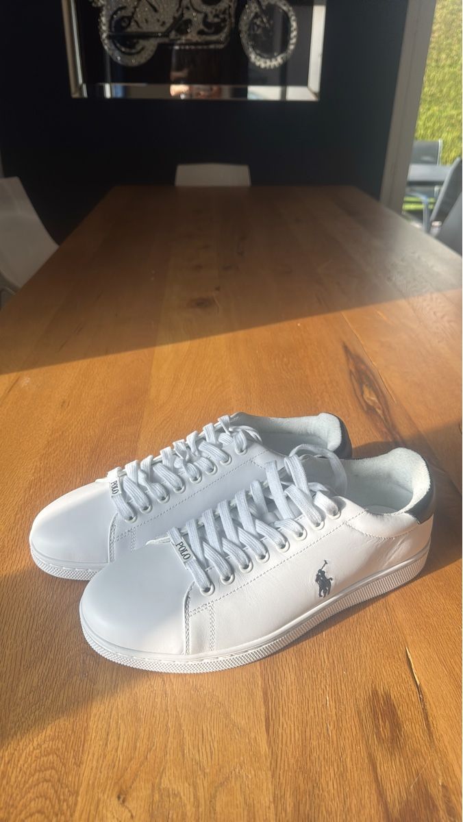 Ralph Lauren Scarpe da uomo: Baskets Polo Ralph Lauren blanches, taille 42 – Nuovo (secondo la descrizione) da Morges venduto da Alexys23