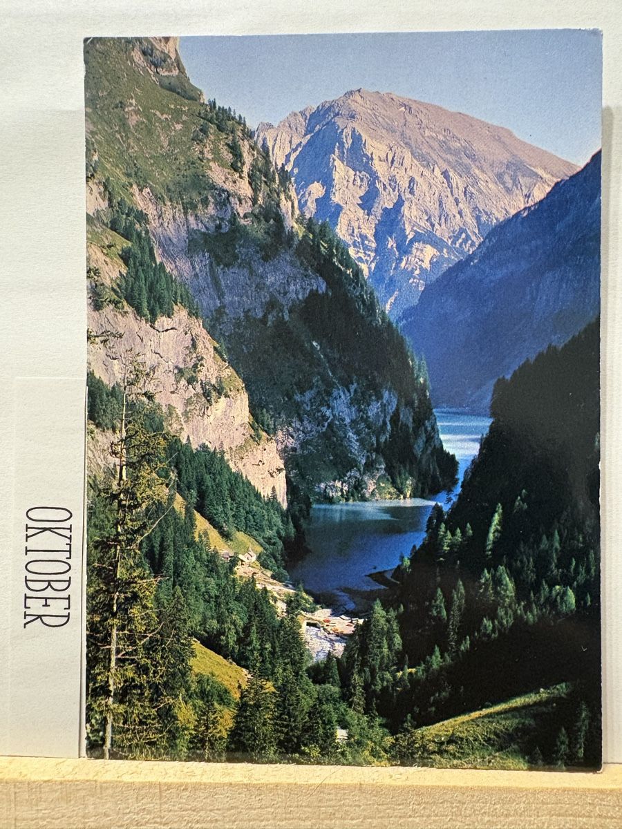Cartoline postali: AK von Stausee bei Vättis – Usato da Rümlang venduto da Brieftaube1