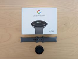Google Pixel Watch (41 mm, Edelstahl, One Size)