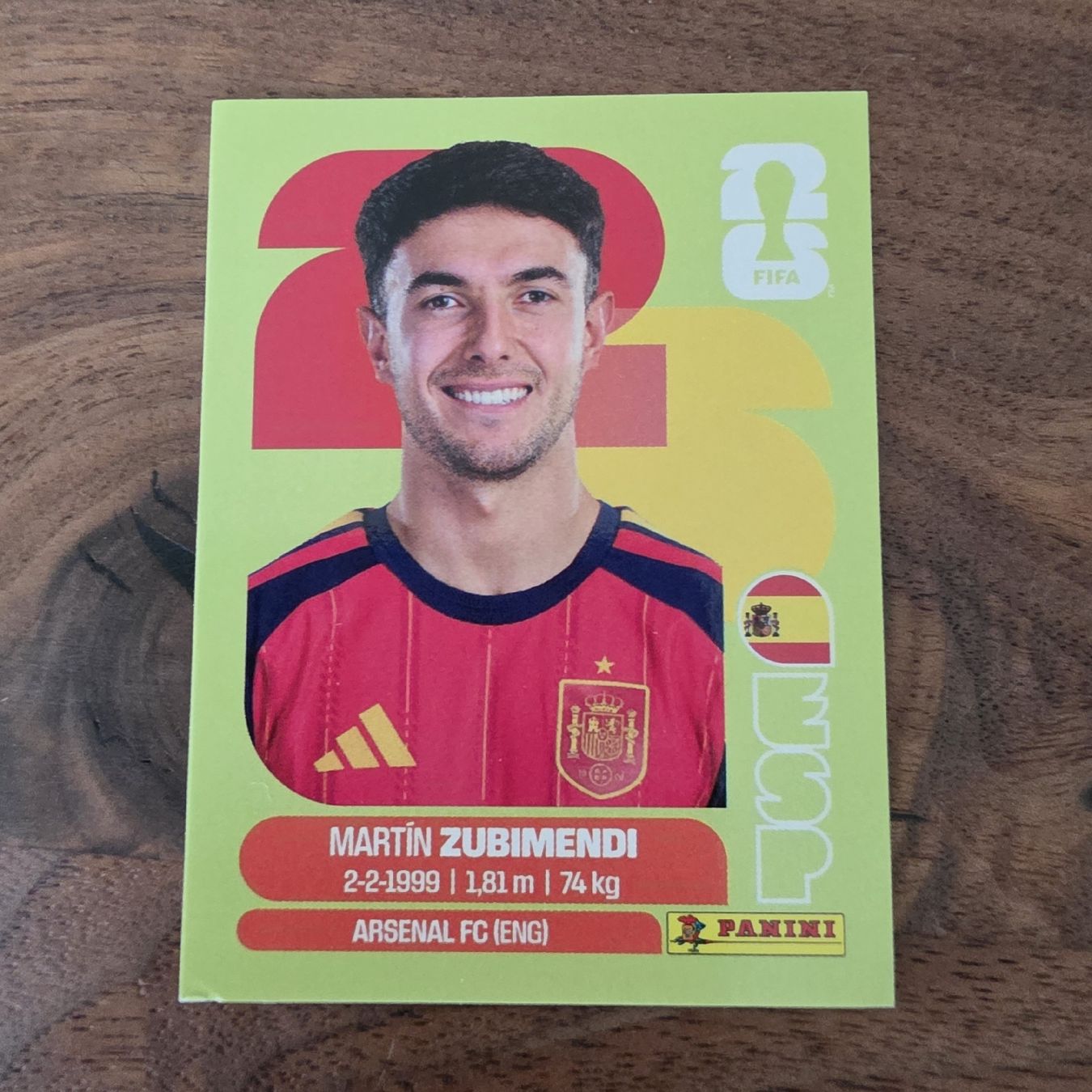 Panini Carte collezionabili: Panini ESP9 Martin Zubimendi  – Nuovo e nell'imballaggio originale da Buchs AG venduto da LogoParts