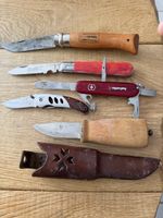Konvolut Taschenmesser & Outdoormesser – Opinel, Victorinox,