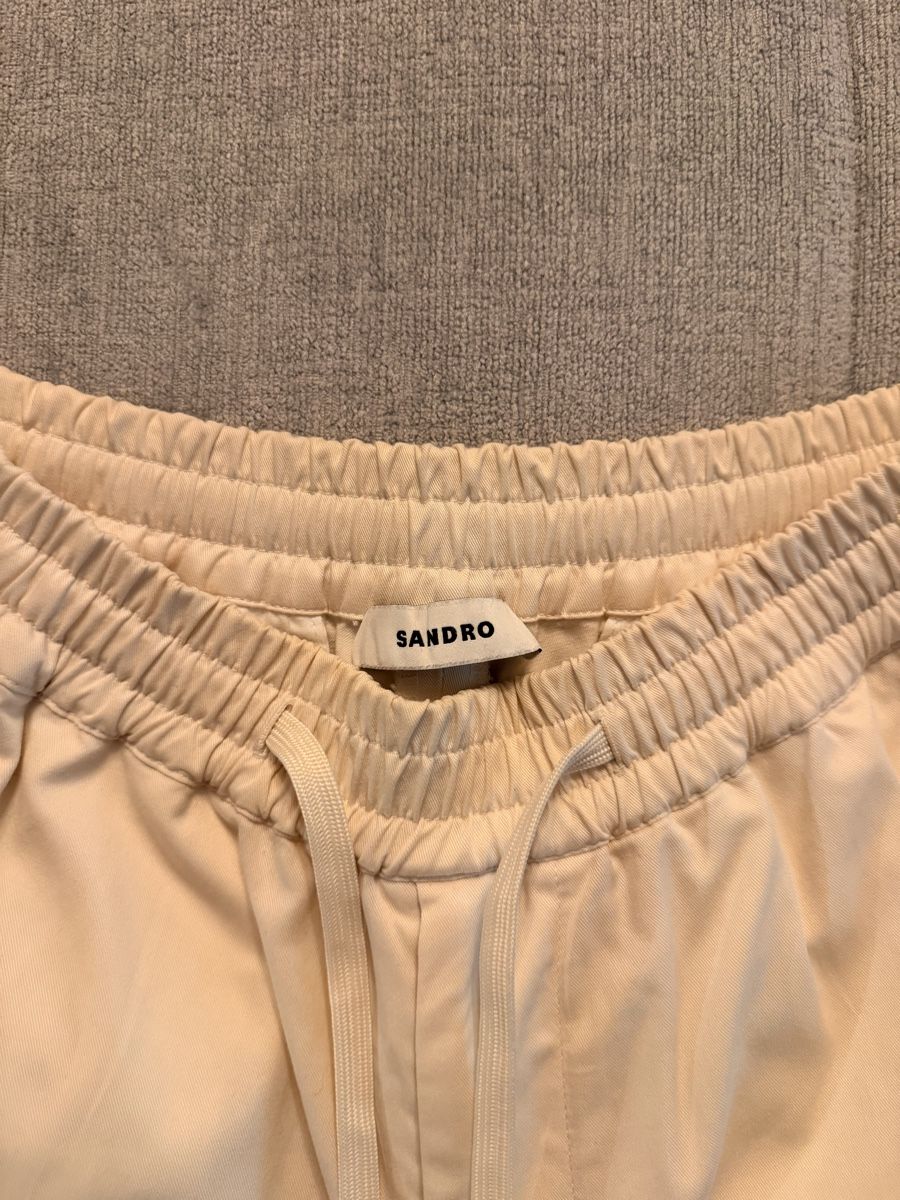 Sandro Pantaloni: Pantalon Sandro crème – Usato da Confignon venduto da lsb_cl8c 1