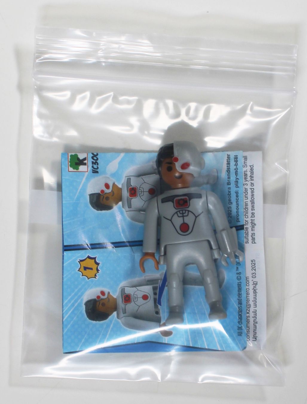 Playmobil Giocattoli: ÜEI PLAYMOBIL DC SUPERHELDEN CYBORG Minifigur – Nuovo (secondo la descrizione) da Brüttisellen venduto da Collector-Corner 1