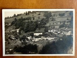 Gryon - Panorama - Belle carte ancienne