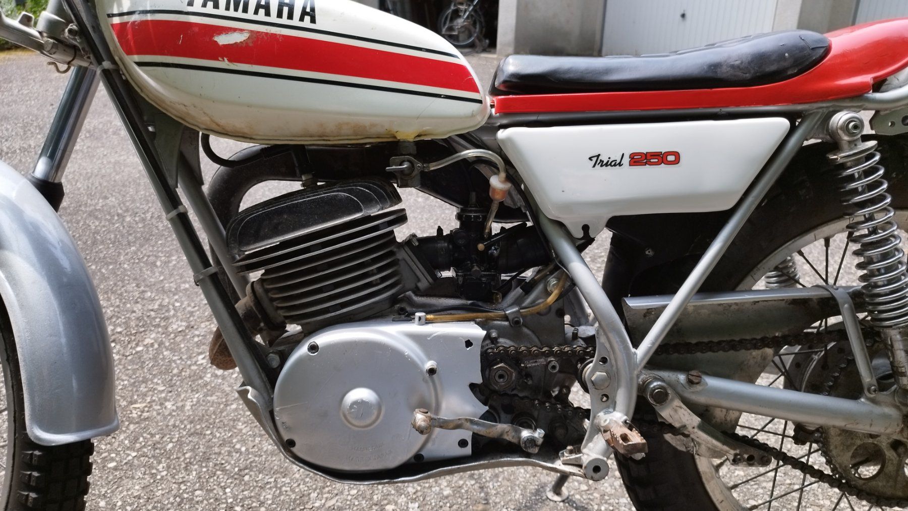 Yamaha Altro: Trial - Yamaha TY 250 - Twin Shock - Typ 516 – Usato da AARBURG venduto da ProContra 9