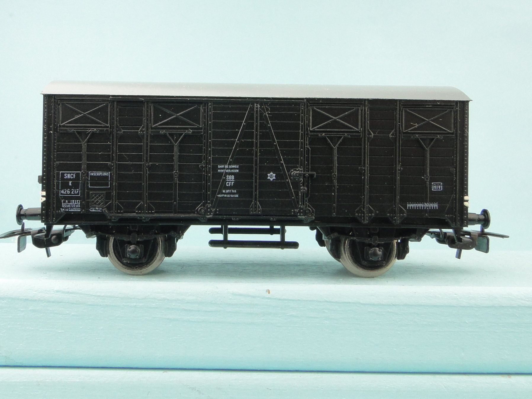 Piko Modellini di ferrovie: Piko H0 6449 SNCF K Güterwagen – Usato da Bülach venduto da cann11 1