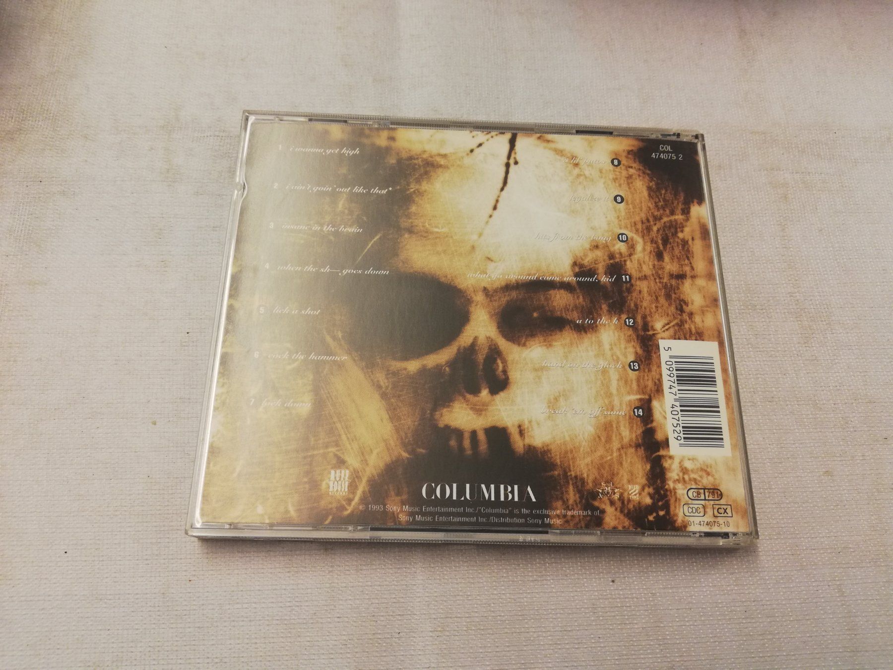 CD: CYPRESS HILL - BLACK SUNDAY – Usato da Bern venduto da Vinylsound.ch 1