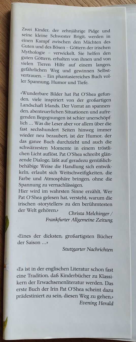 Libri: Die Meute der Morrigan - Pat O'Shea – Usato da Zürich venduto da kba_579s 2