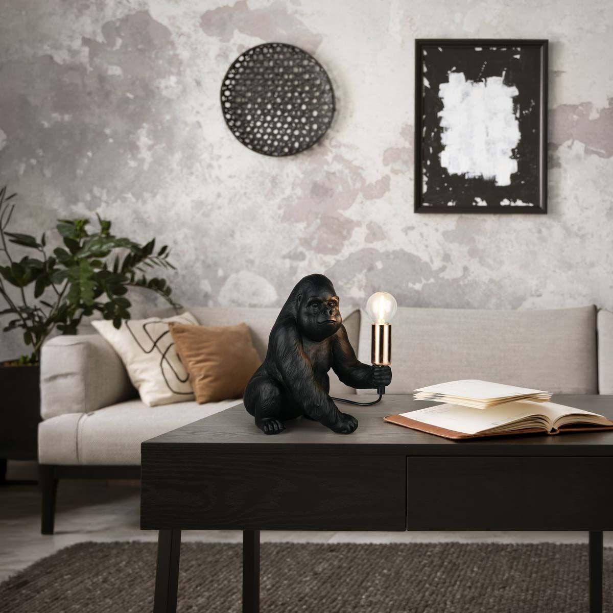 Lampade: Tischleuchte, Schwarz, 23 cm Höhe – Nuovo (secondo la descrizione) da Kreuzlingen venduto da Smart-Light 1