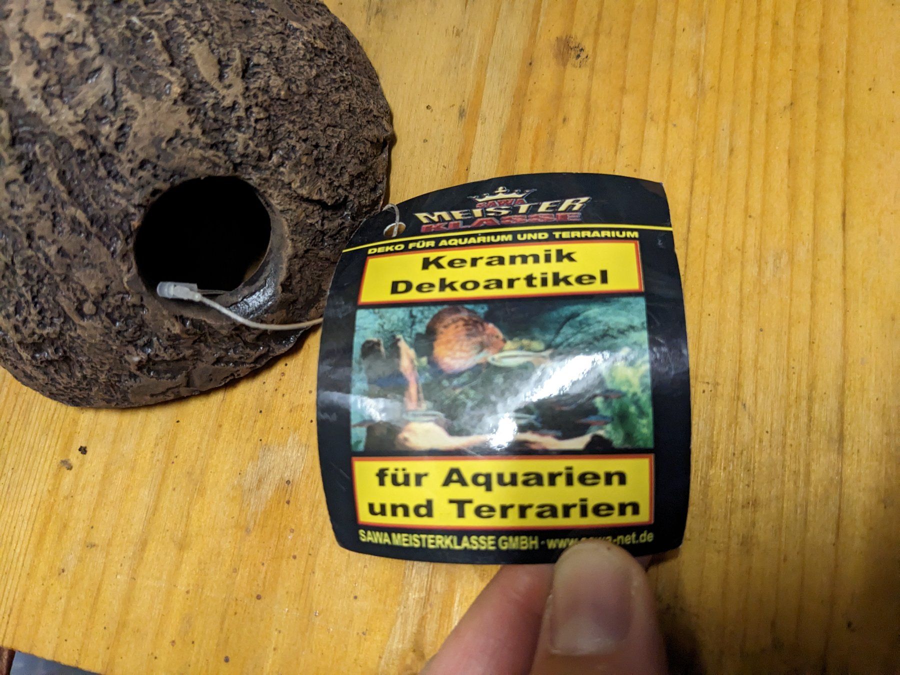Alle Dekorationen: Terrarium Aquarium Höhle Keramik – Neu und originalverpackt aus Basel von labaffe01 2