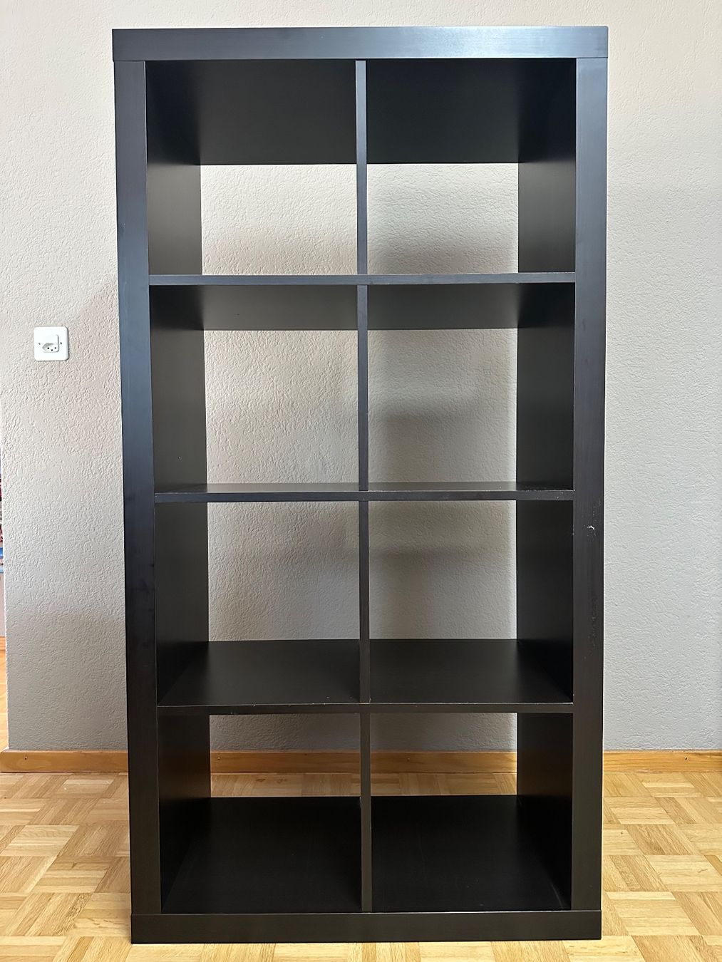 Ikea Regale: Regal Kallax 8 Fächer schwarz – Gebraucht aus Winterthur von Wylerrene 1