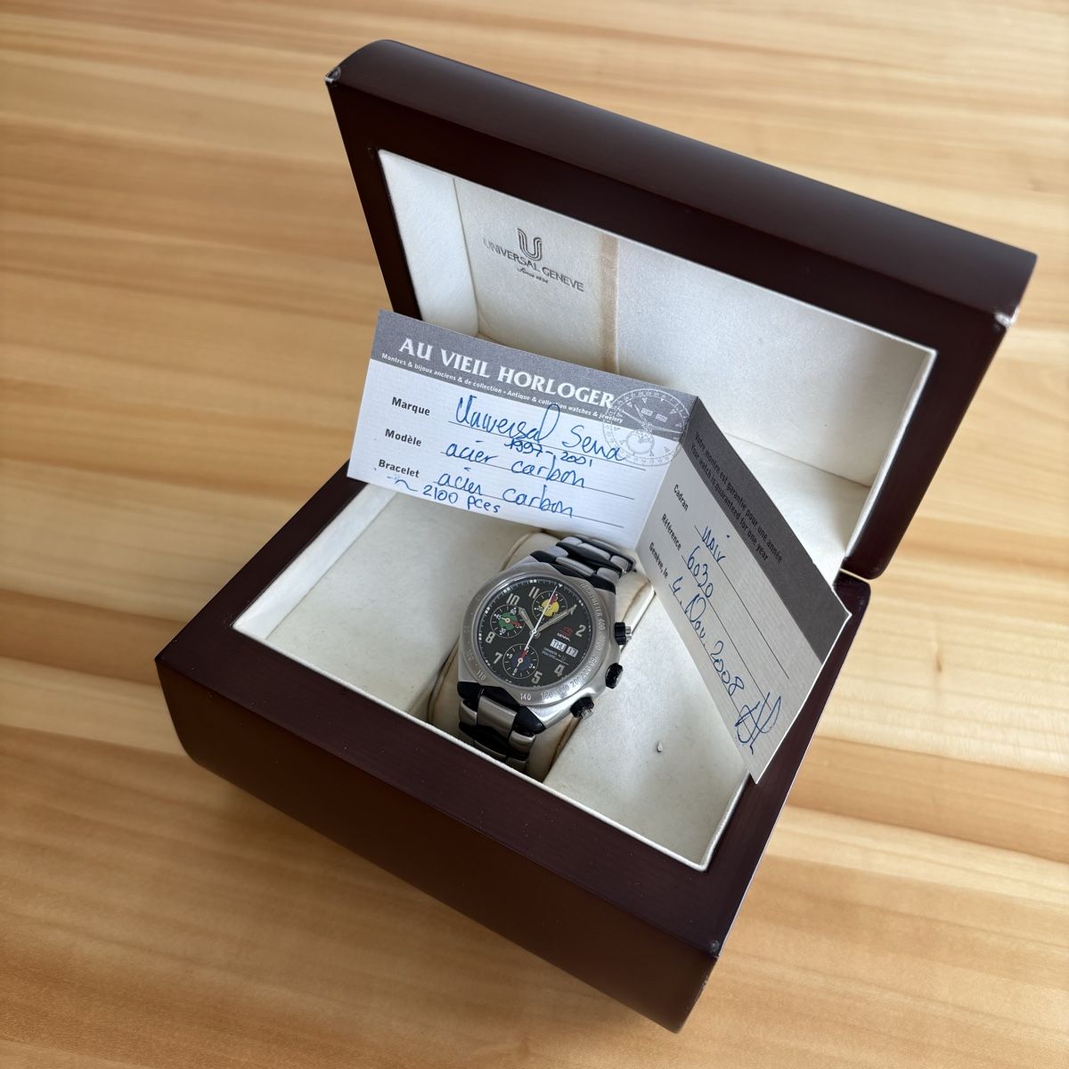 Universal Genève Orologi: Universal Geneve Automatic x Ayrton Senna – Usato da Winterthur venduto da LaBodega 8