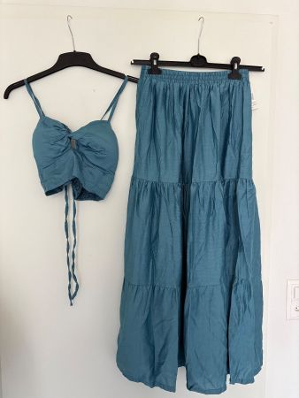 Top + Skirt set - MADE in Thailand - One size - NEW