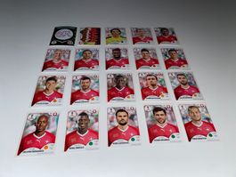 Panini FIFA WM 2018 - 🇨🇭Schweiz - Komplett-Set - Selten