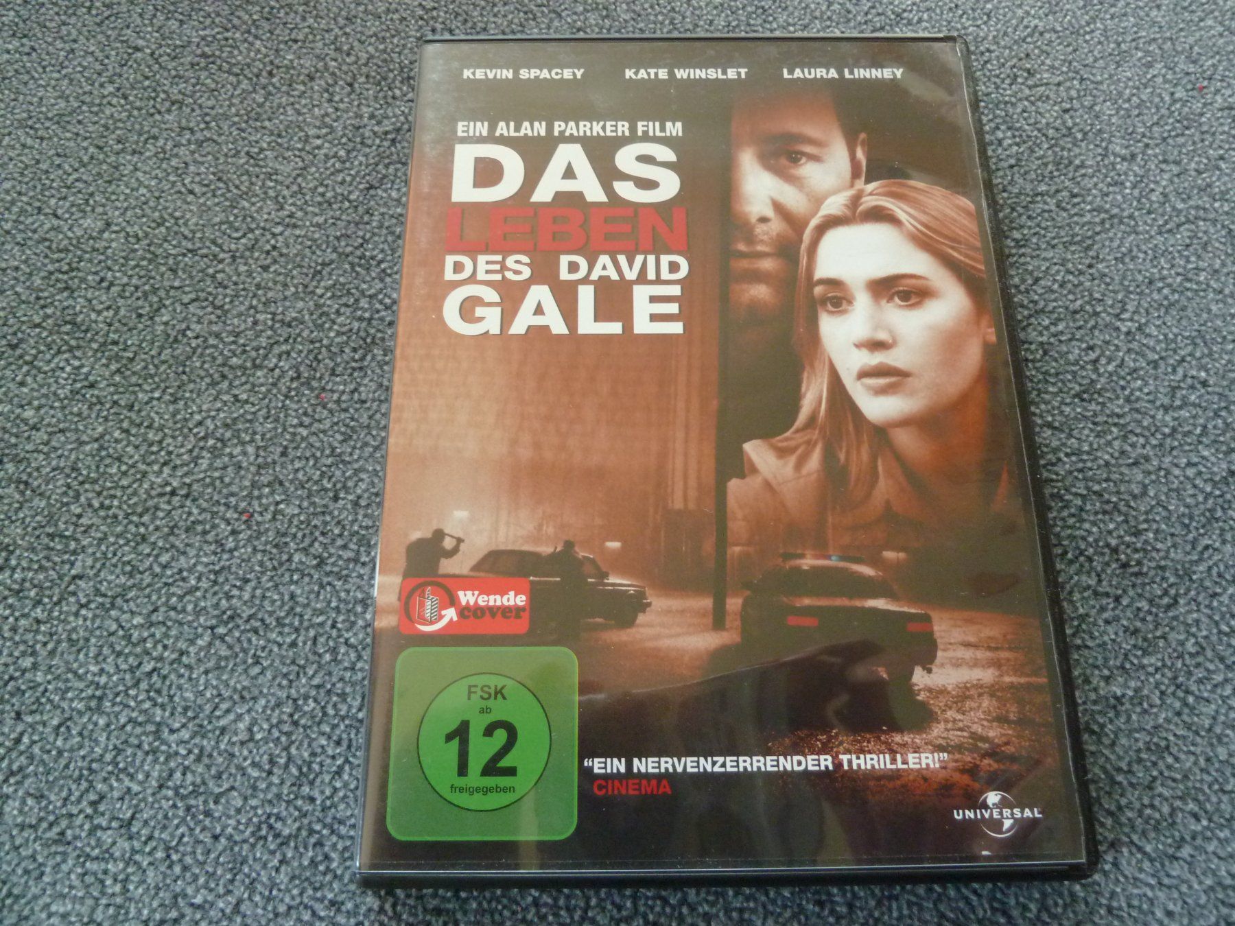 Alle DVDs: DVD "Das Leben des David Gale" Thriller mit Kevin Spacey – Gebraucht aus Hofstetten SO von LudoHoFl
