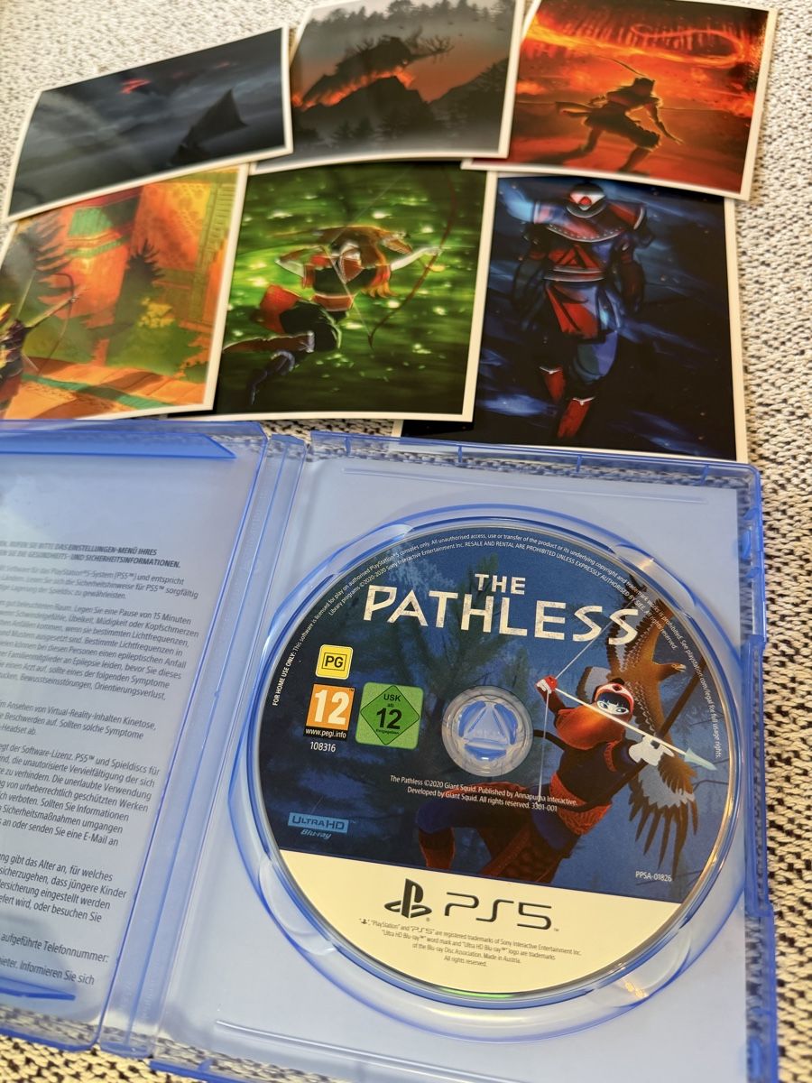 Giochi: The Pathless PS5 Spiel, Inkl. Art Prints! – Usato da Rombach venduto da vir_2dsd 3