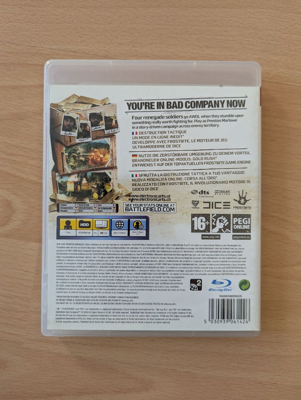 Giochi: Battlefield Bad Company - PS3 – Usato da Biel/Bienne venduto da Soupape50 1