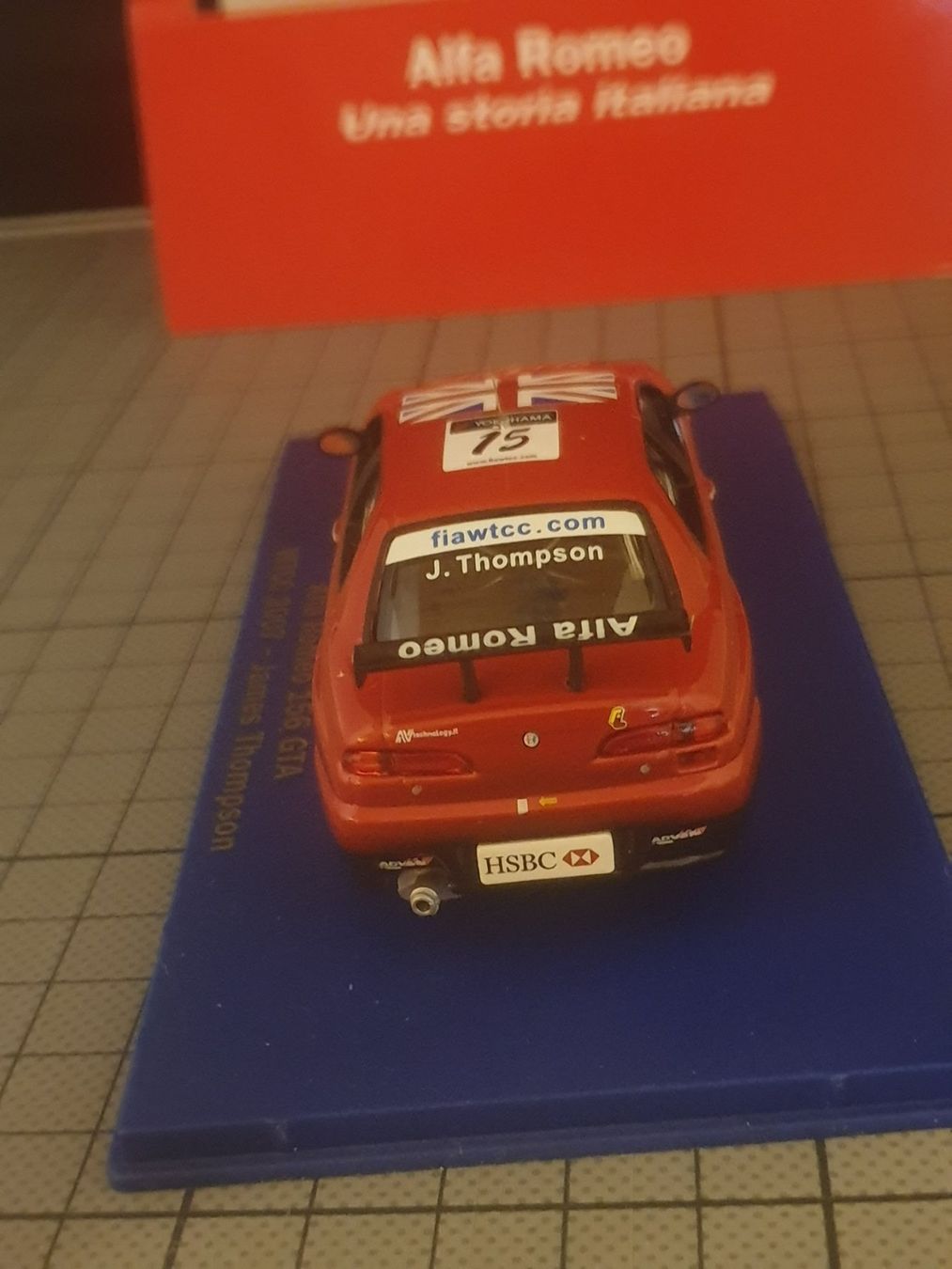 Alfa Romeo Modellini d'auto: Alfa Romeo 156 GTA WTCC 2007 – Nuovo e nell'imballaggio originale da Chézard-St-Martin venduto da AlPat-Collections 5