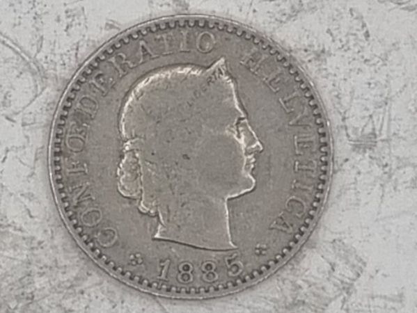 Tutti le monete: 20 rappen 1885 – Usato da Bure venduto da chap981