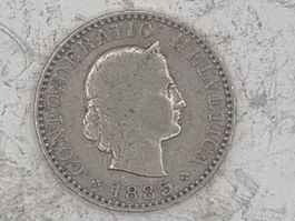 20 rappen 1885